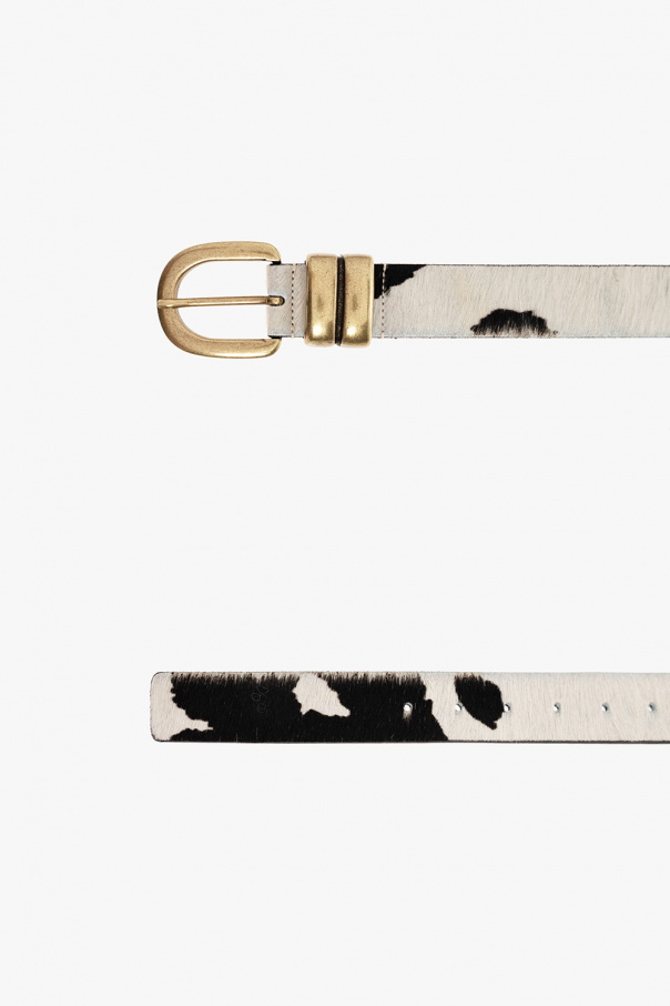 White Zoira belt By Malene Birger GenesinlifeShops Canada